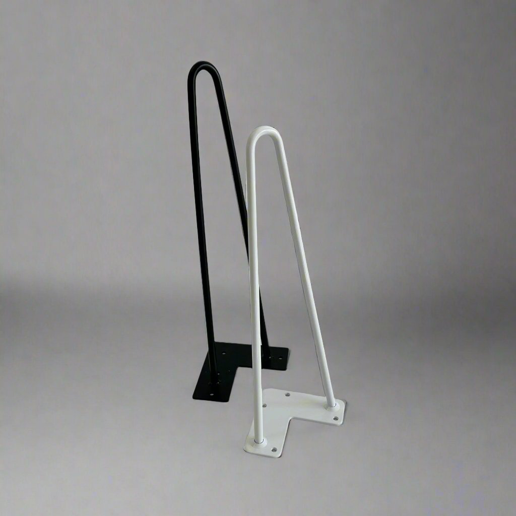 Black Wite hairpin legs