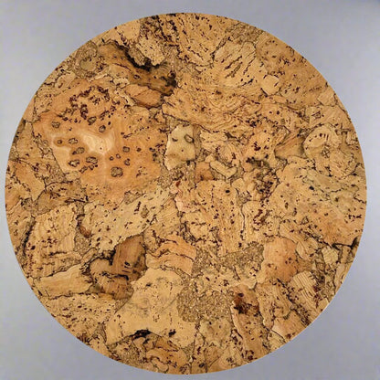 Natural cork surface