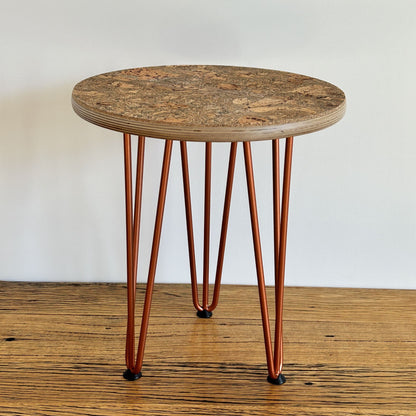 The Red Copper Side Table