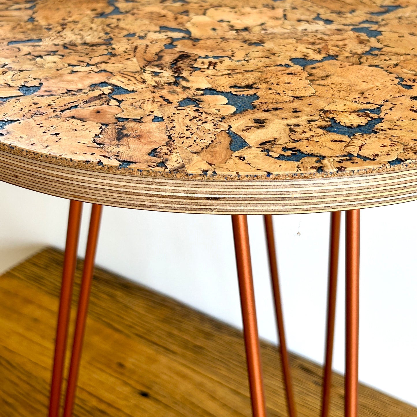 The Red Copper End Table