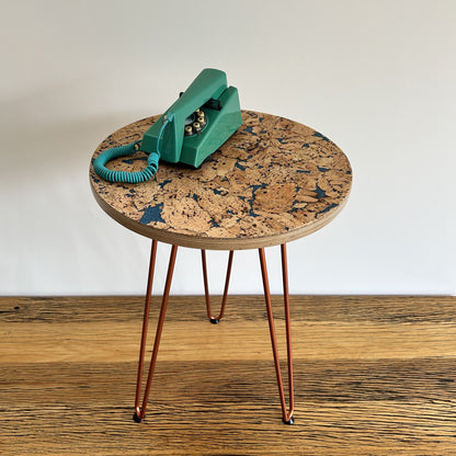 The Red Copper End Table